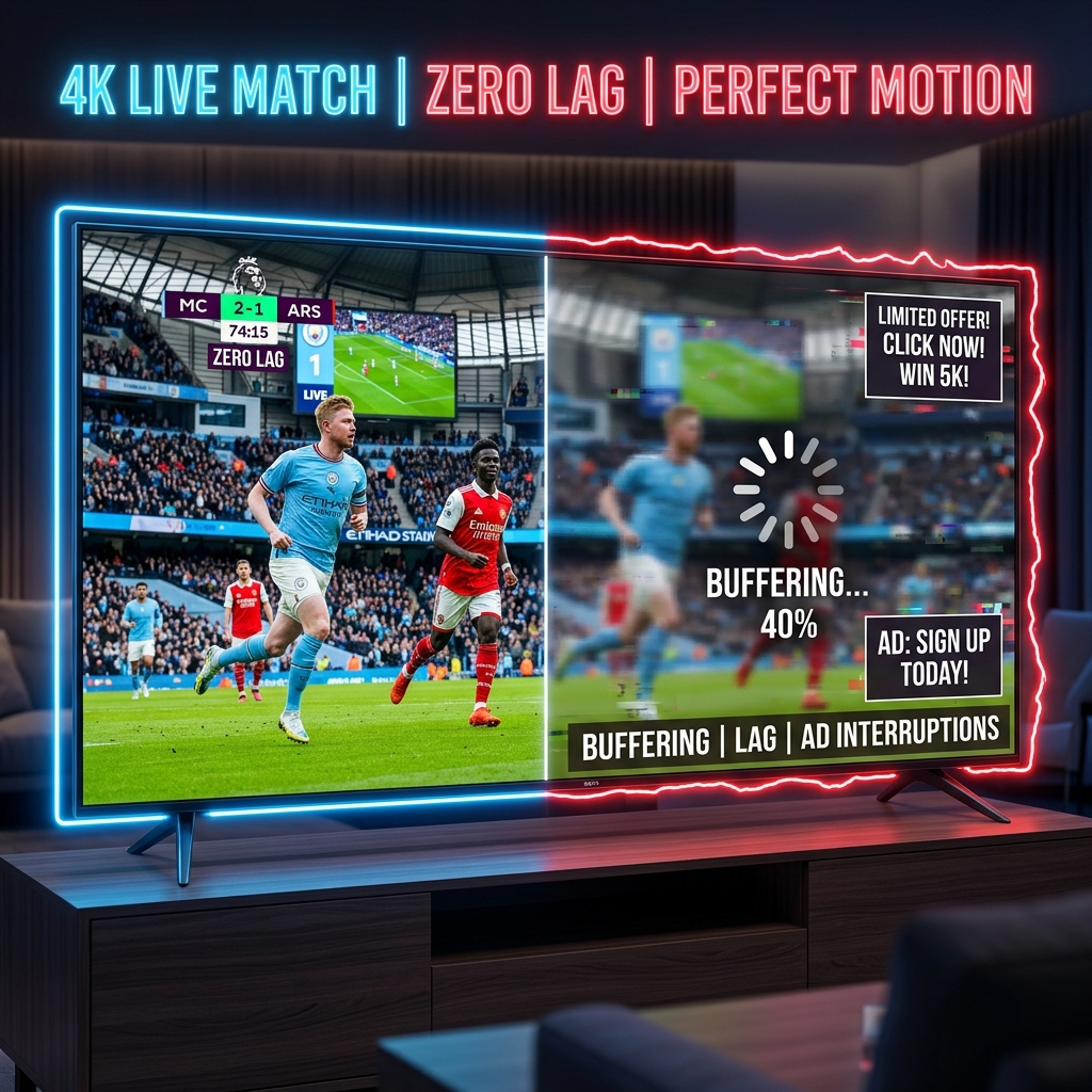 IPTV vs Cable TV comparison 2026