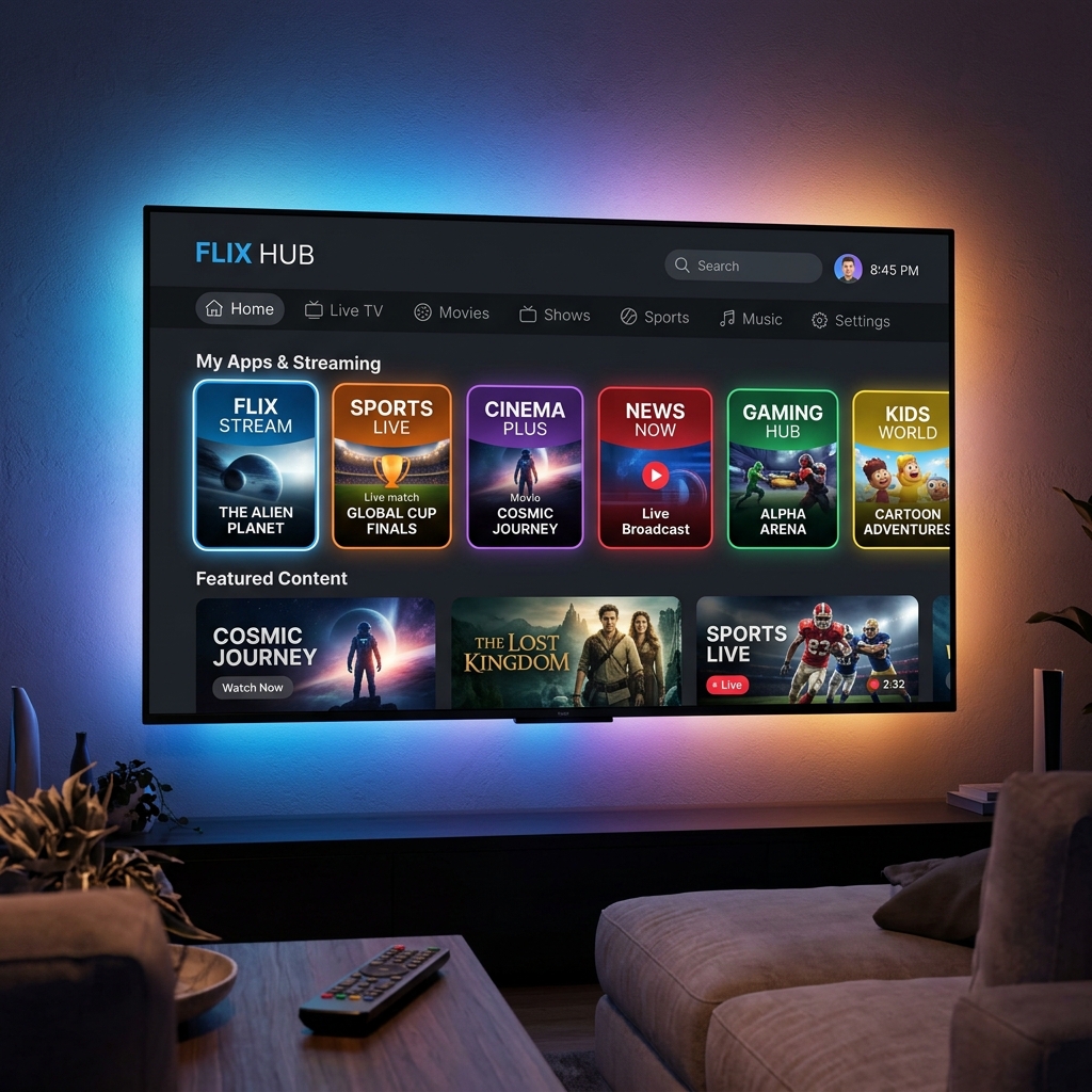 Best IPTV apps for smart TV streaming in 2026