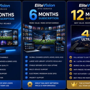 best iptv 3 monts